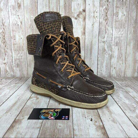 Sperry topsider ladyfish Boots‎ - Womens 7 - Picture 1 of 9
